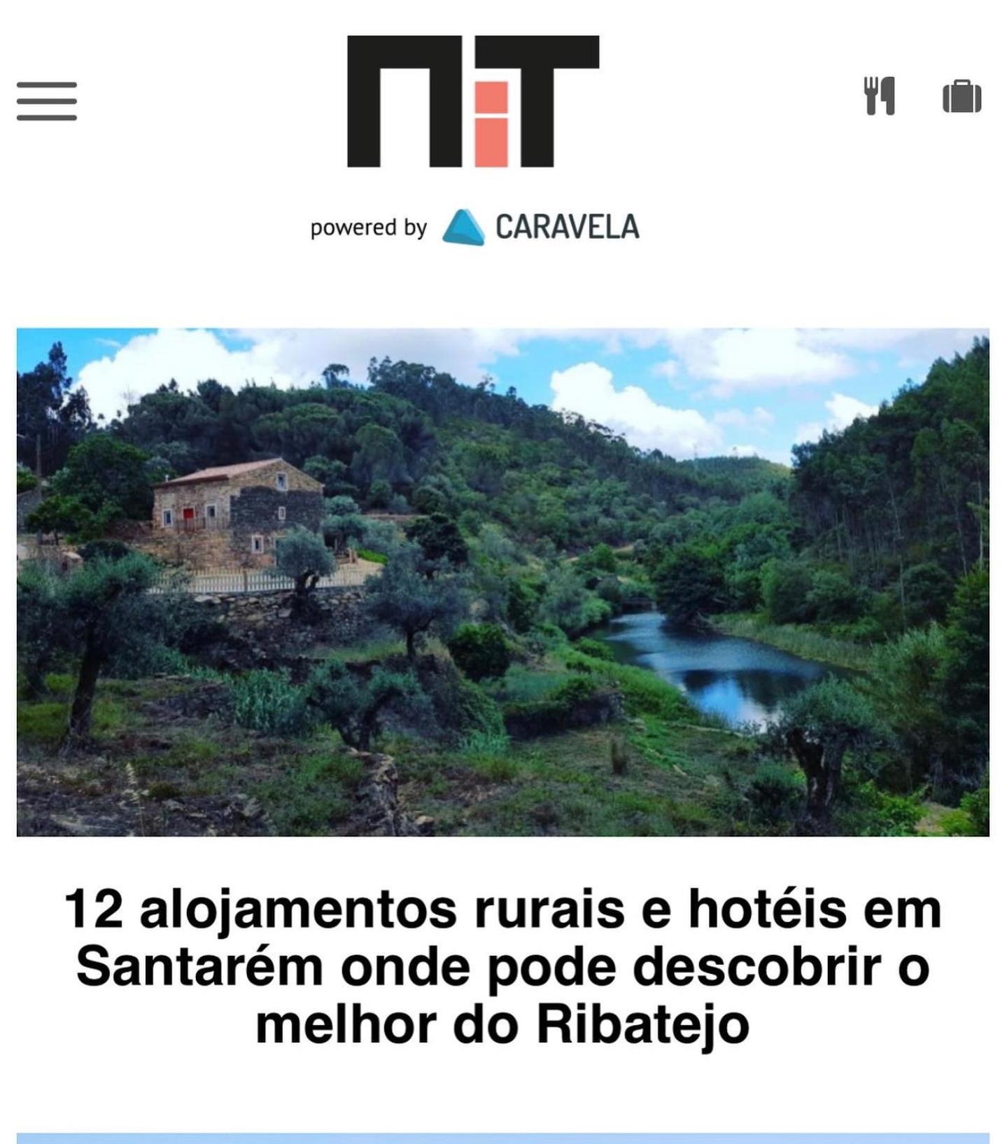 Beija Rio Charming House Villa Ferreira do Zezere Exterior photo